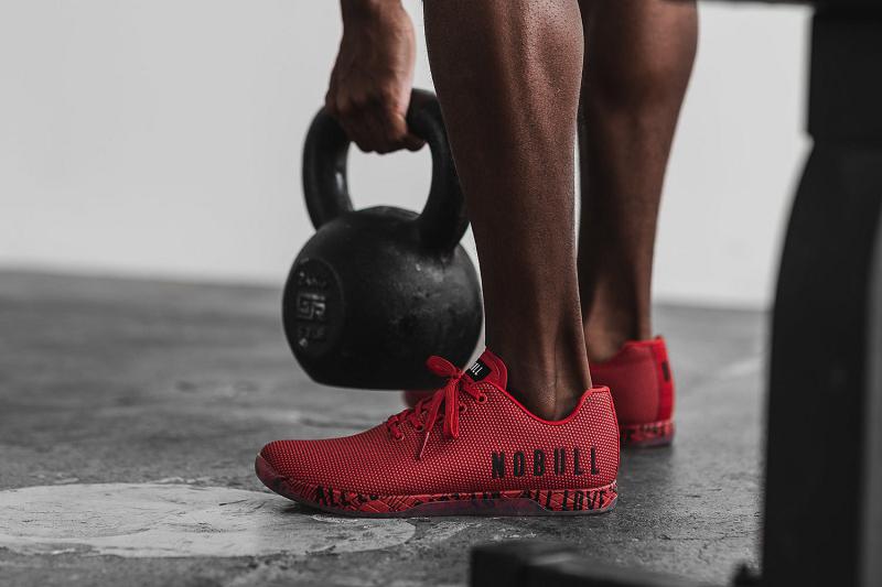 Red Nobull All Love Ruby Men's Trainers | CA V1483R